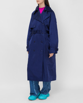 Balenciaga Синий тренч 659054TKO30