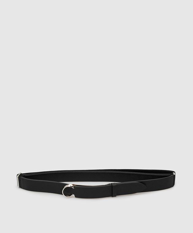 Orciani Black leather belt NB0026BSFNER