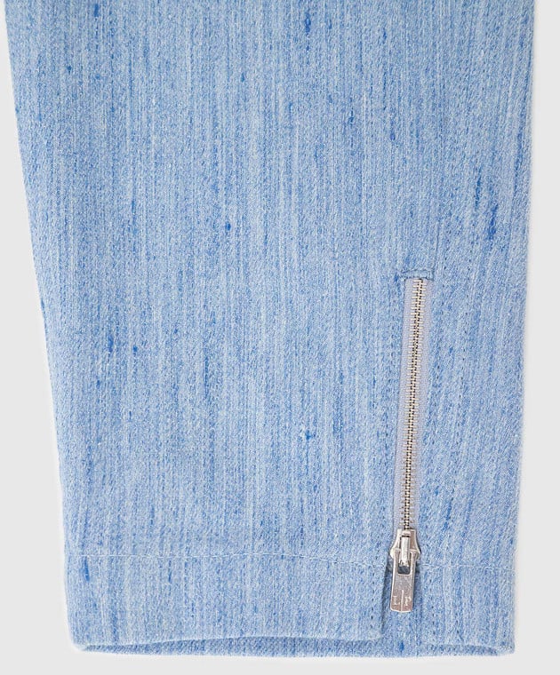 Loro Piana Дитячі блакитні джинси F1FAI0907 зображення 3