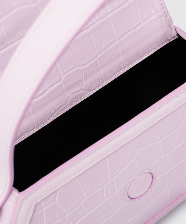 Coperni Розовая сумка Bluetooth из кожи крокодила COPF21BA16BIS400 изображение 4