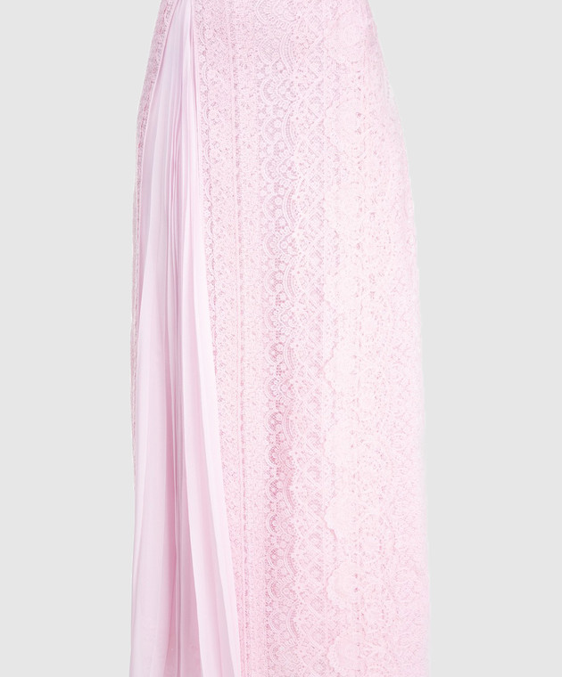 Ermanno Scervino Розовая юбка D312O707FDHUM изображение 3
