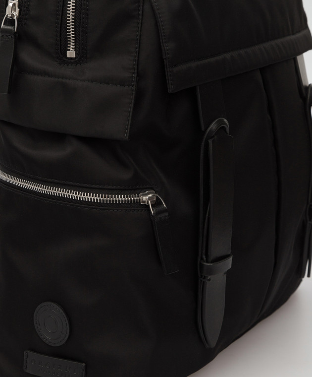 Orciani Черный рюкзак Eco-Logic NBE001ECONER изображение 5