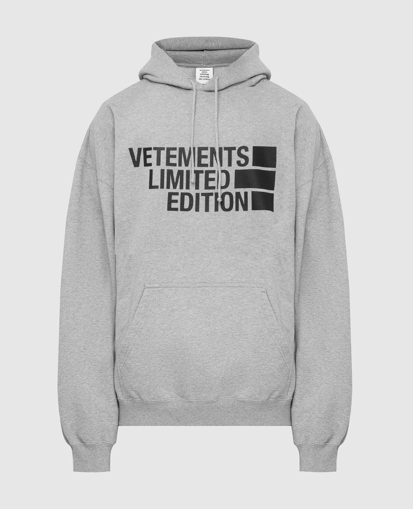 

Серое худи Vetements, Серый, Худи и свитшоты