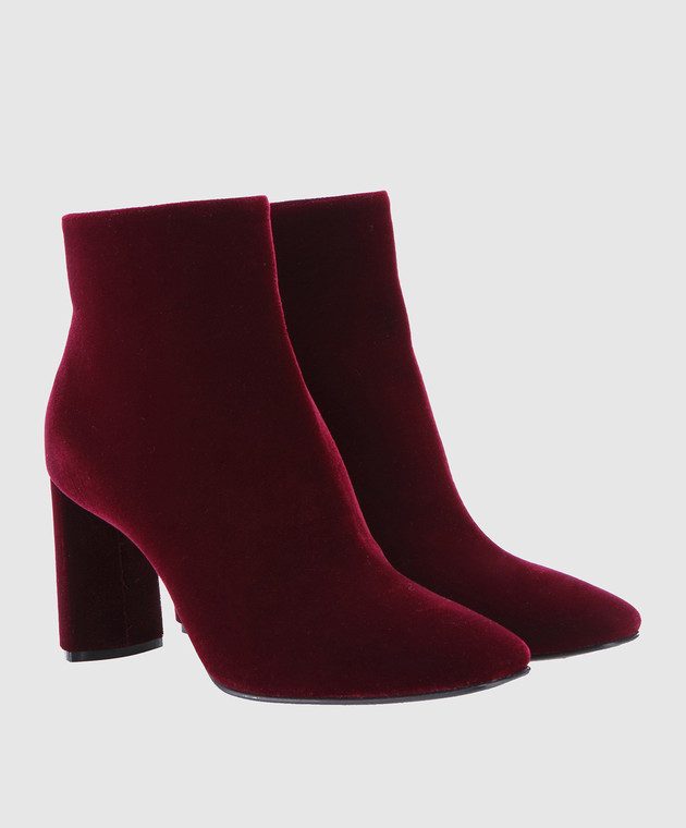 Casadei Бордові ботильйони 1Q592H080GVELU зображення 2