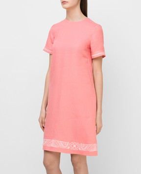 Loro Piana Коралове плаття з льону FAL5866