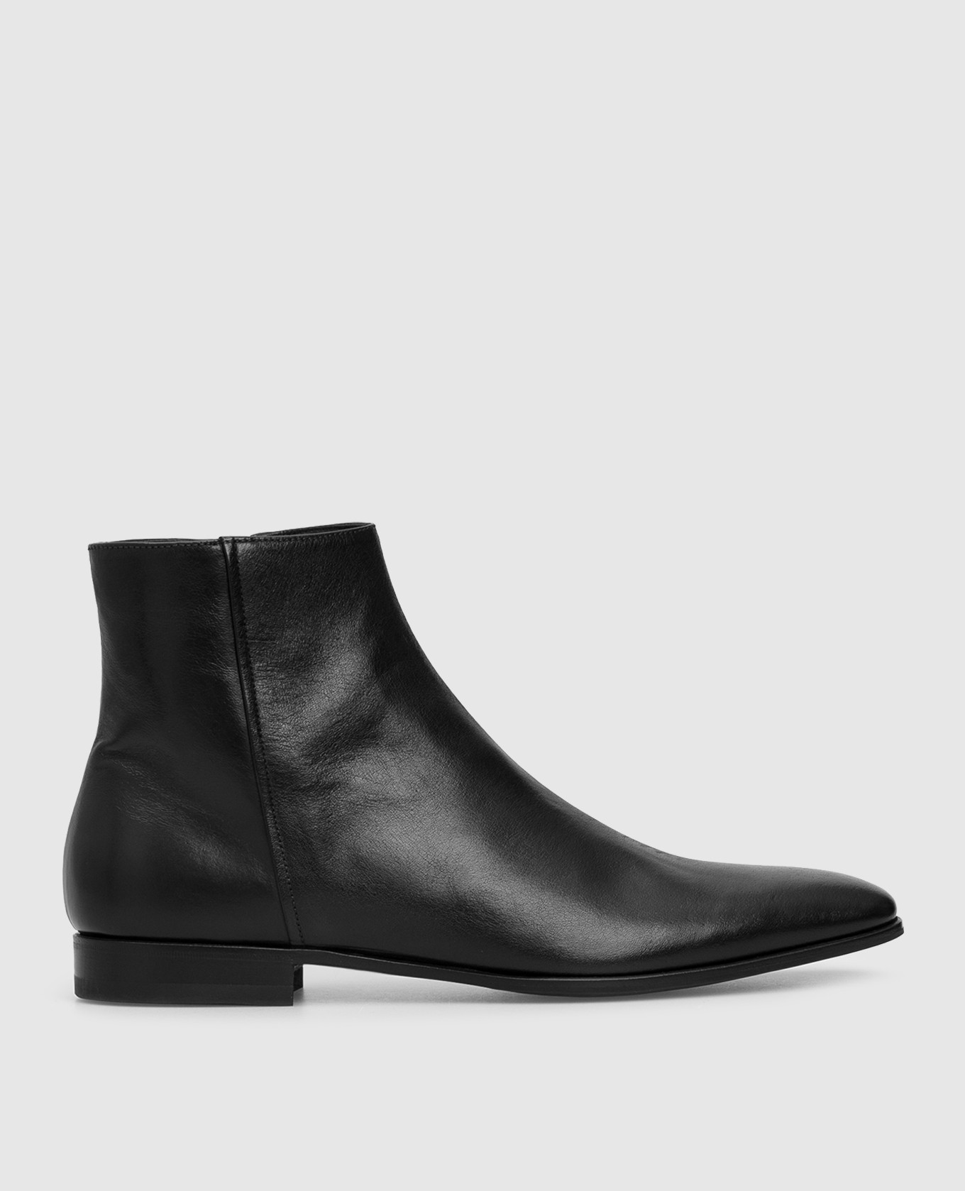 

Черные кожаные ботинки Prada, Черный, Ботинки