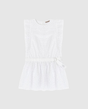 Ermanno Scervino Дитяче біле плаття AB171014