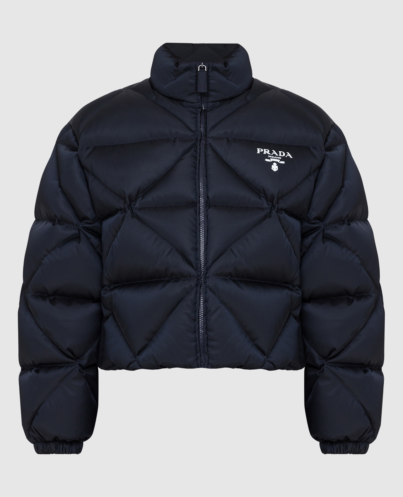 

Стеганый пуховик "Re-Nylon" Prada, Тёмно-синий, Куртки