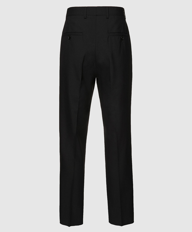 Gucci Чорні брюки з вовни 512968 зображення 2
