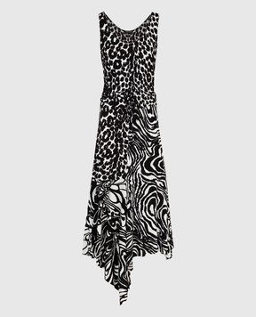 Tom Ford Сукня міді в анімалістичні візерунок ABJ565FAP116