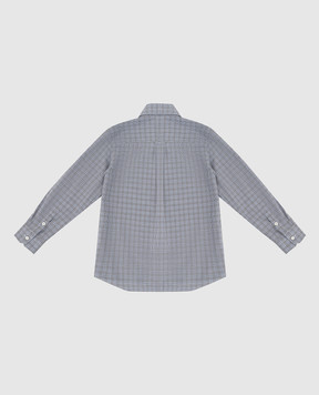 Stefano Ricci Дитяча сорочка в клітку YC003195LJ1704