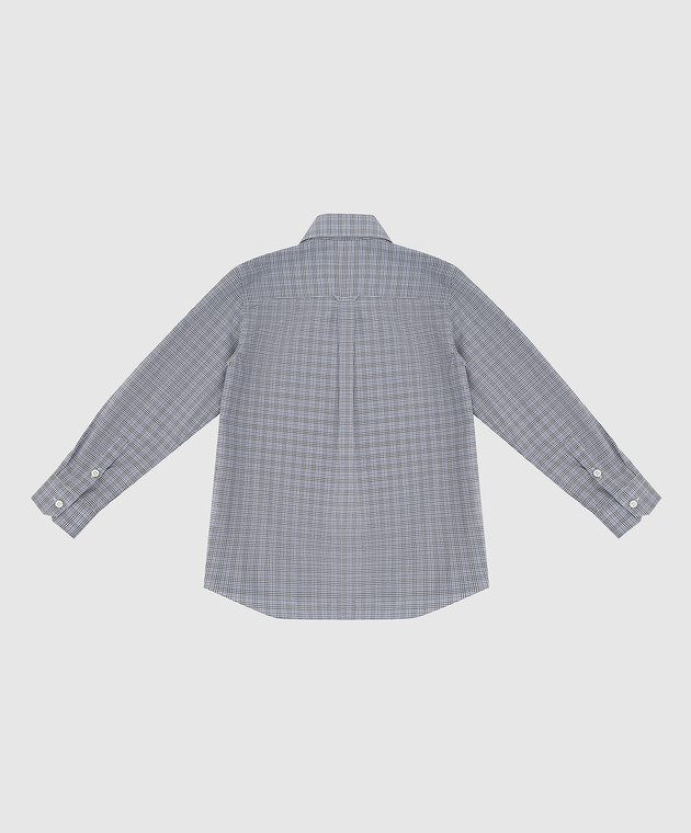 Stefano Ricci Children's checkered shirt YC003195LJ1704 image 2