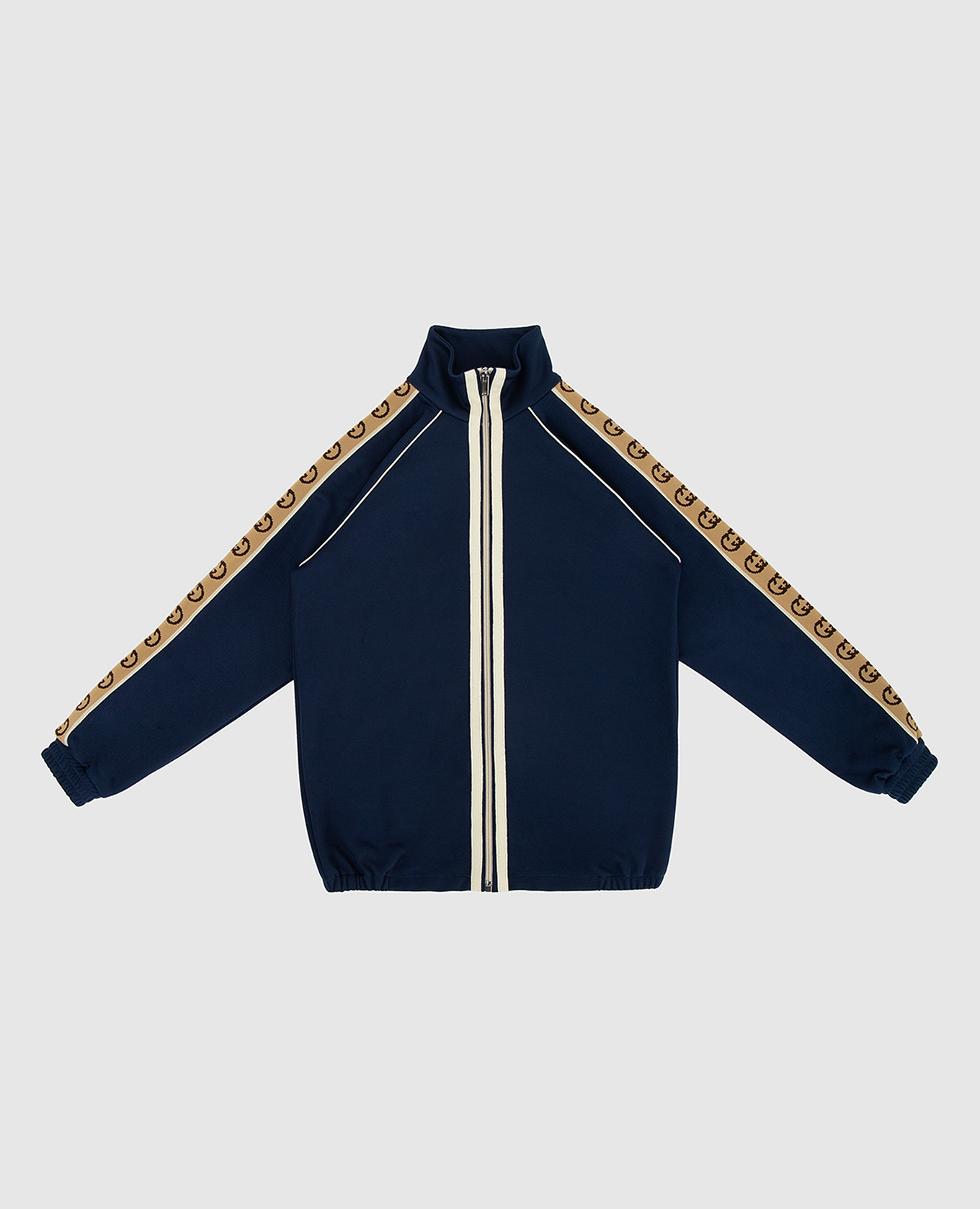 Gucci - Детская темно-синяя спортивная кофта 616273XJCOU купить в