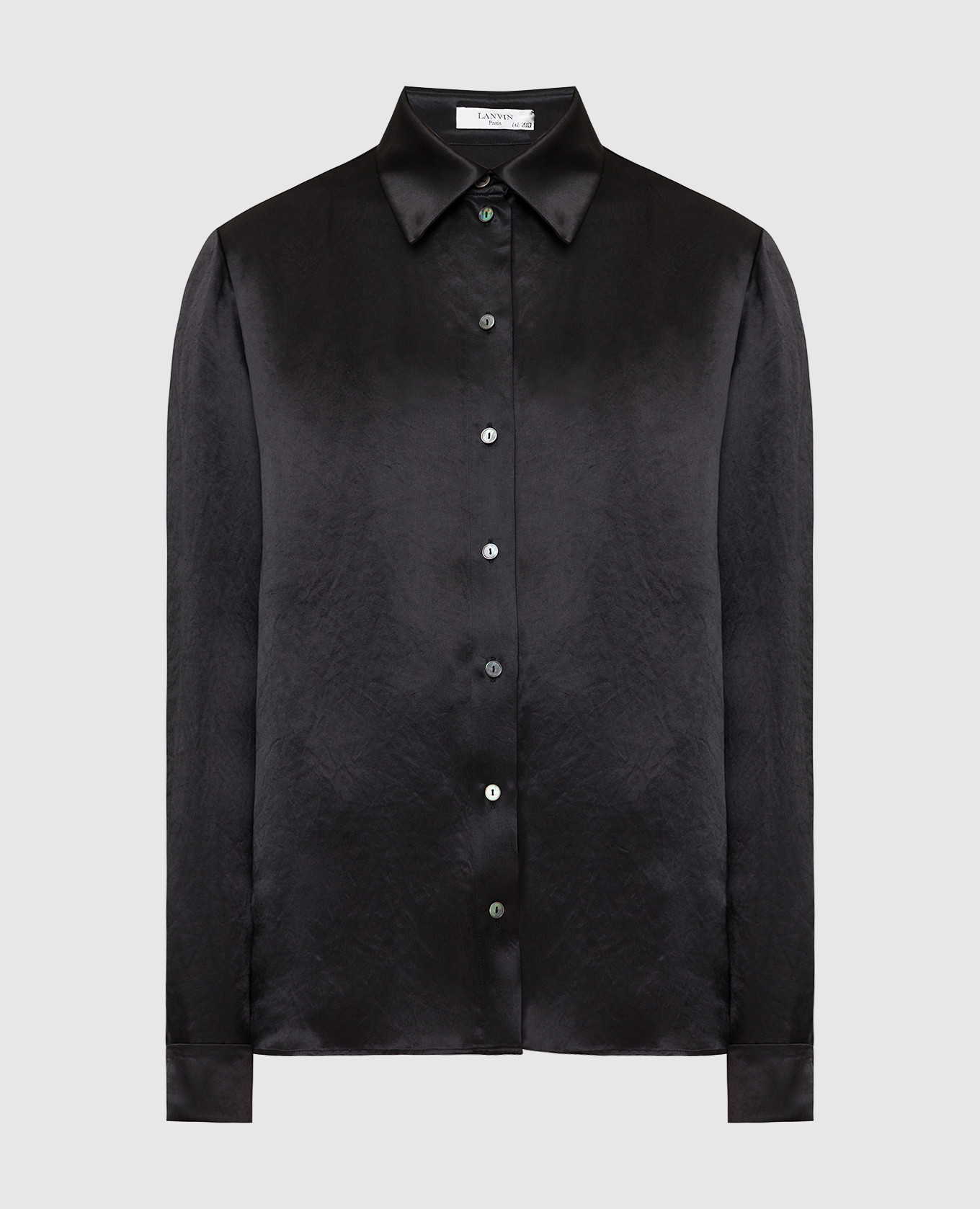 

Черная блуза Lanvin, Черный, Рубашки и блузы