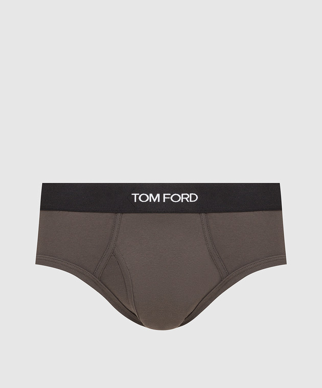 Tom Ford Зеленые трусы T4LC11040