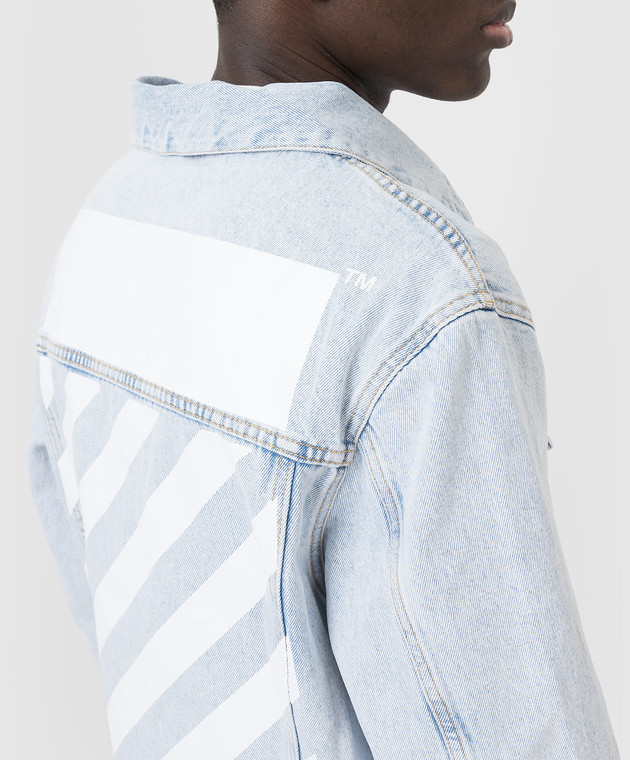 Off white sales denim jacket temperature