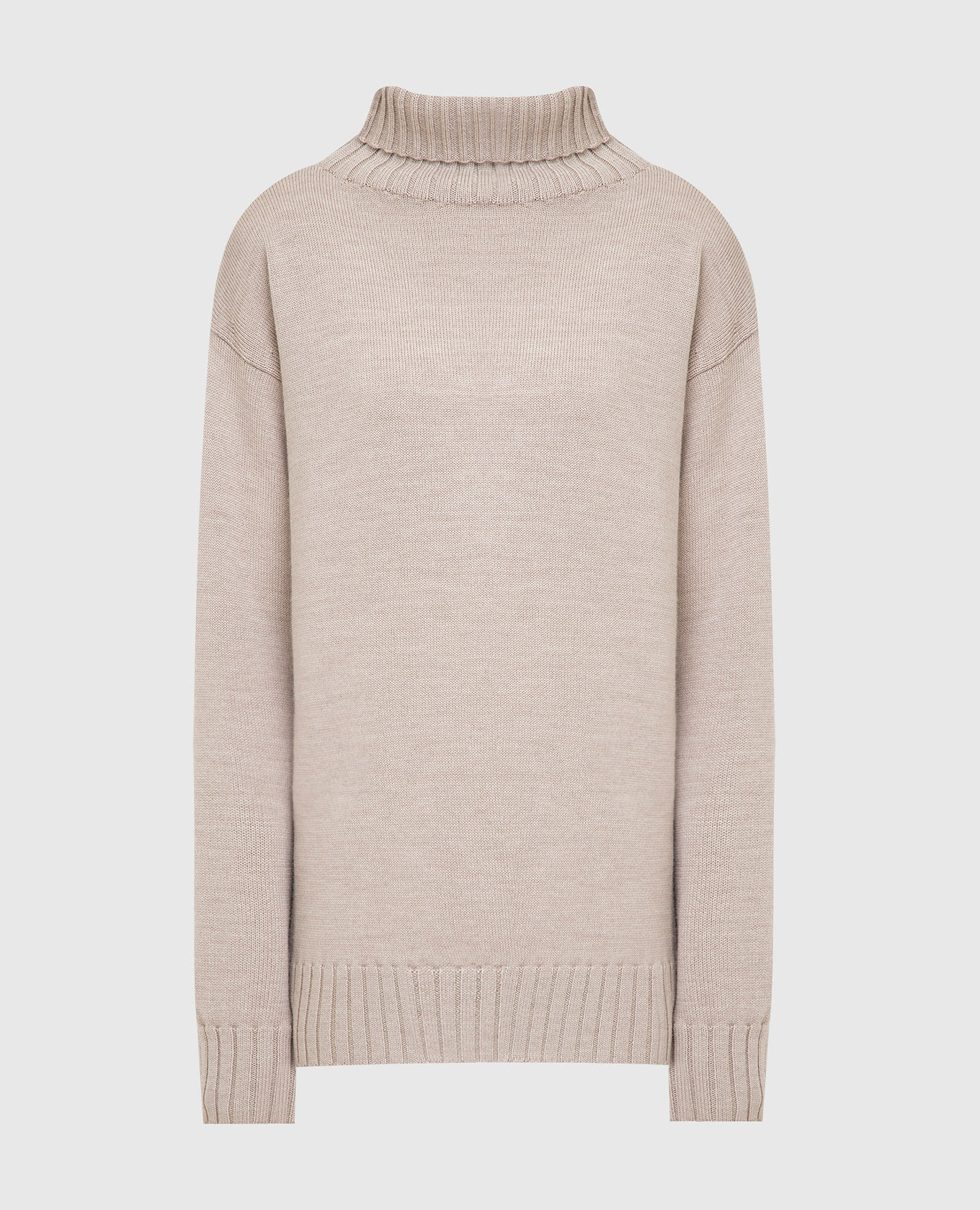 

Свитер Agadir из шерсти Max Mara, Светло-бежевый, Свитера