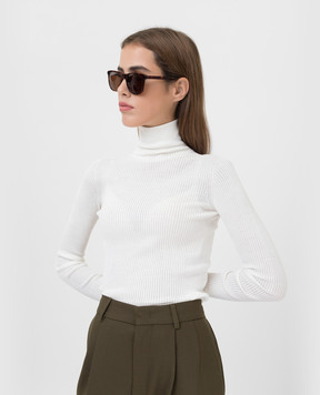 Loro Piana Солнцезащитные очки Traveller в черепаховой оправе FAI4927