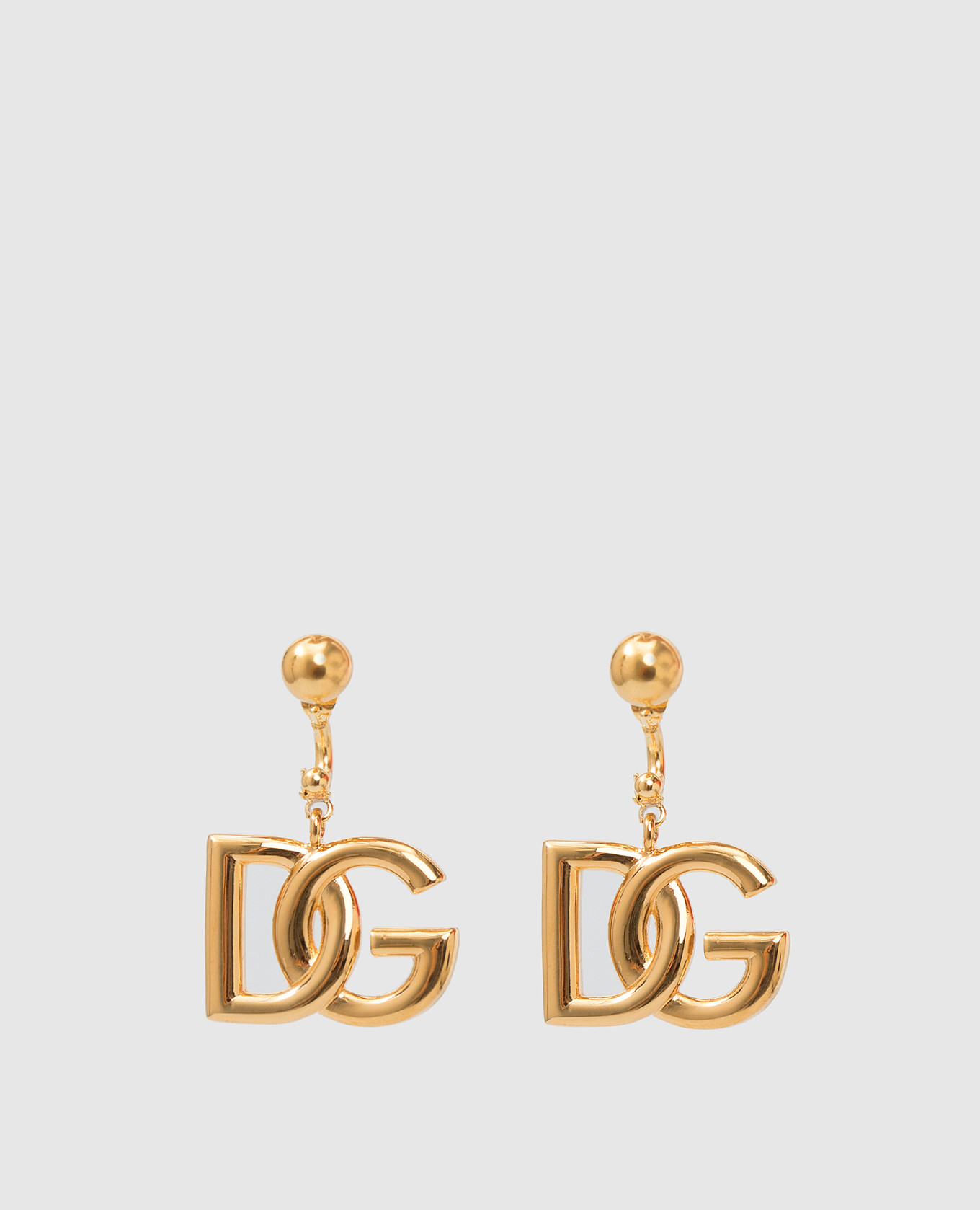 Серьги с эмблемой Dolce&Gabbana