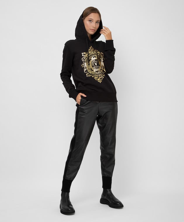 Versace Jeans Couture Худи с фактурным принтом 71HAIF05CF00F изображение 2
