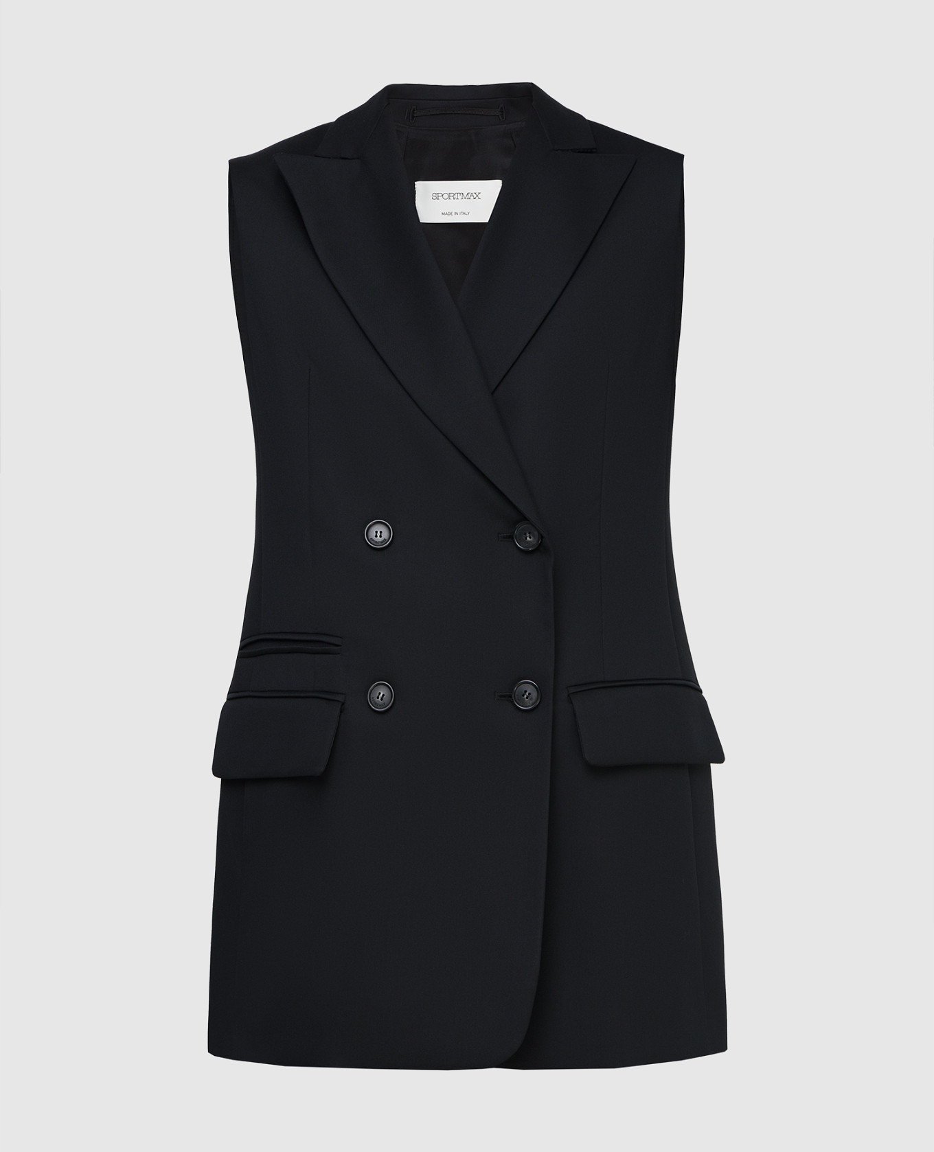 

Черный жилет Max Mara Sportmax, Жилеты