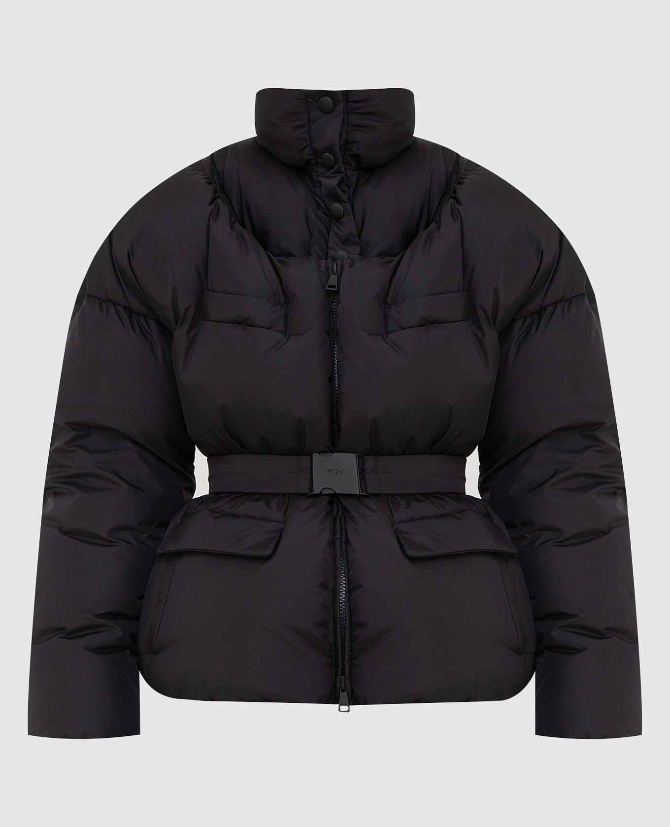 

Черная пуховая куртка N21, Черный, Куртки