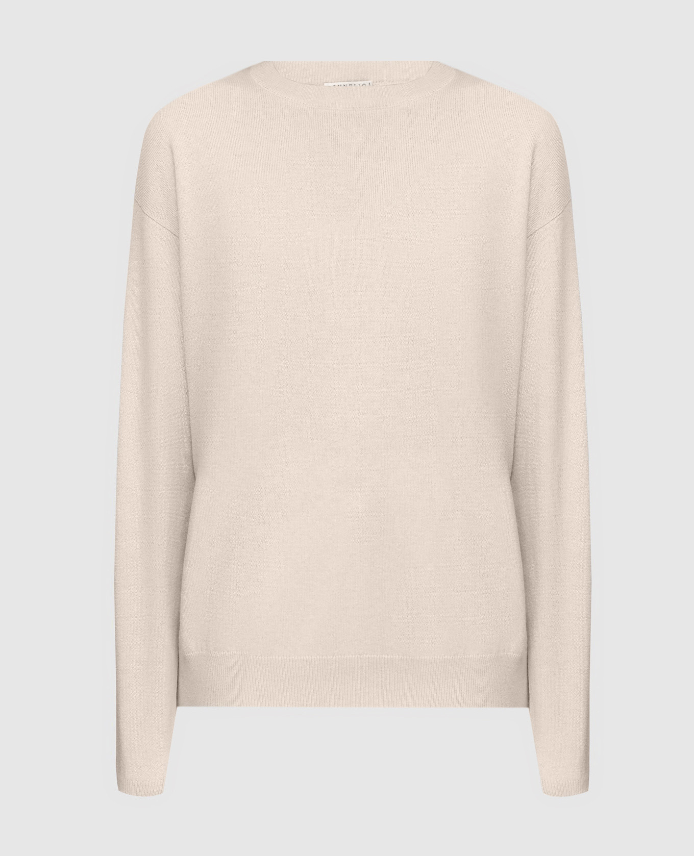 

Бежевый джемпер из кашемира Brunello Cucinelli, Свитера