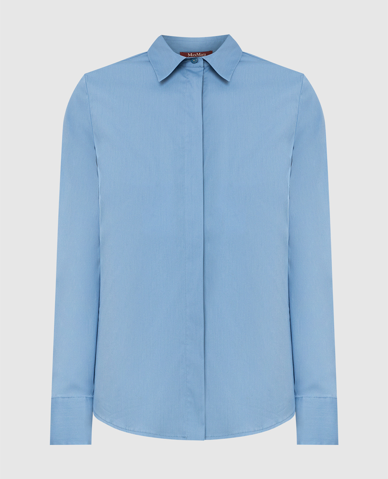 

Синяя рубашка Max Mara, Синий, Рубашки и блузы