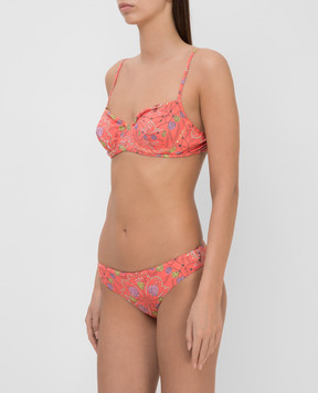 EMILIO PUCCI Лиф на косточках с принтом Conchiglie 1HMX601H797