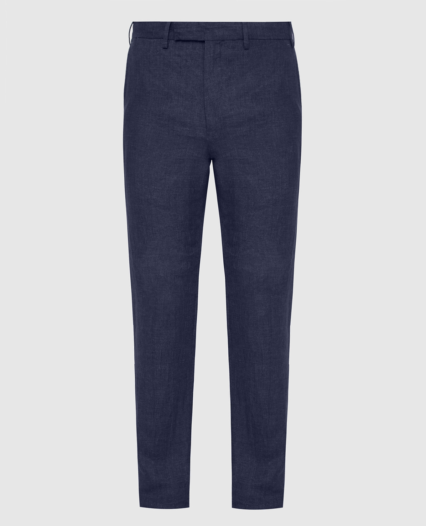 

Льняные брюки Ermenegildo Zegna, Тёмно-синий, Классические брюки