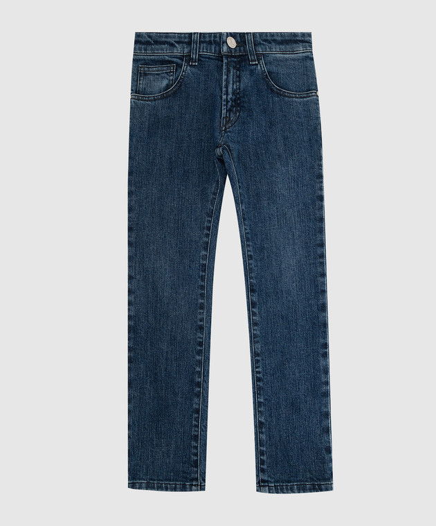 Stefano Ricci Children's distressed jeans YFT7404040K16B