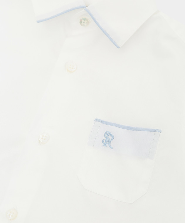 Stefano Ricci Children's shirt with embroidery YC004160M1450 image 3