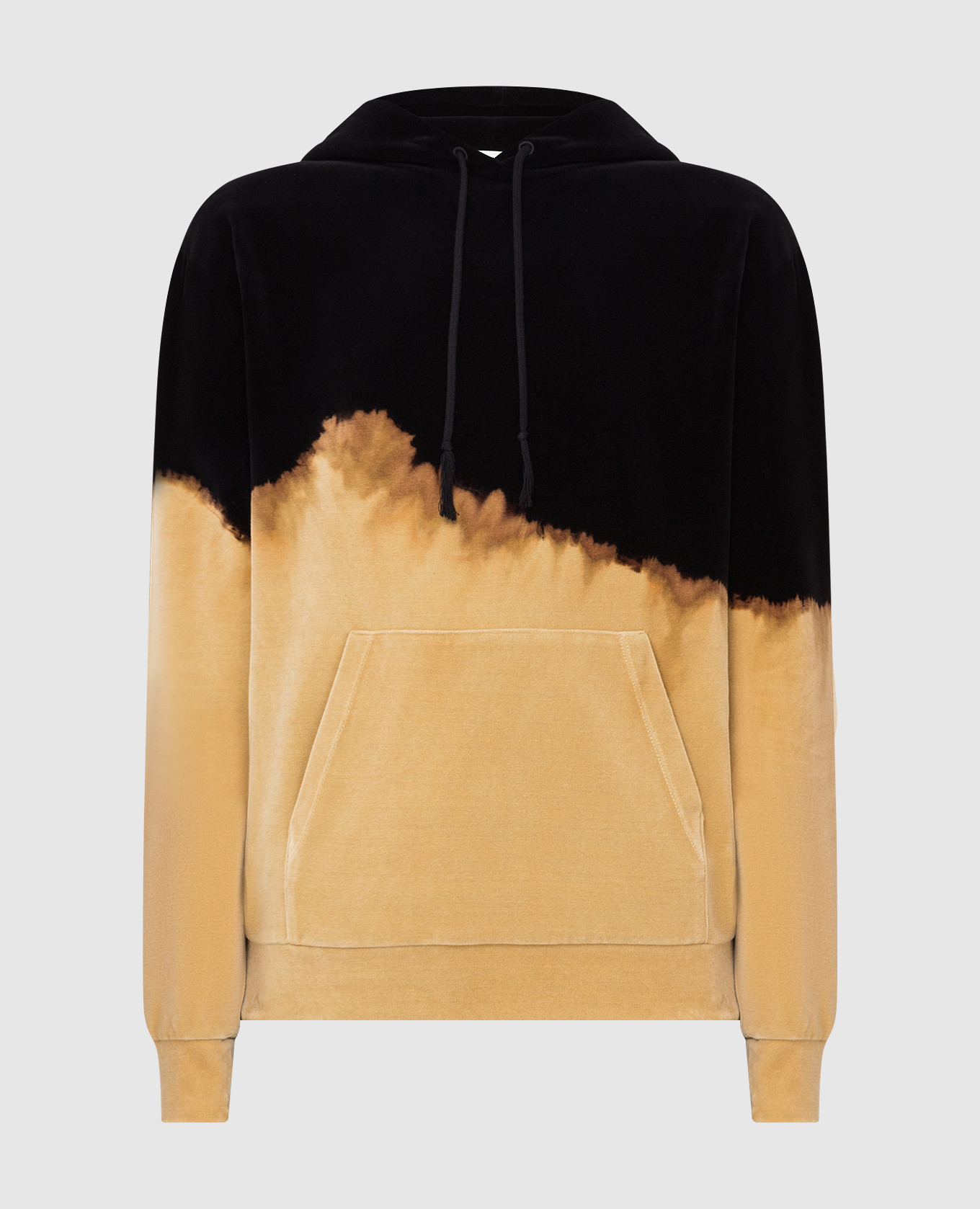 

Худи с эффектом деграде Saint Laurent, Черный, Худи и свитшоты