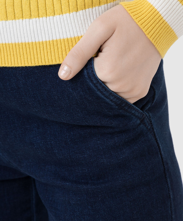 Max & Co Укороченные джинсы Bosforo с бахромой BOSFORO изображение 5