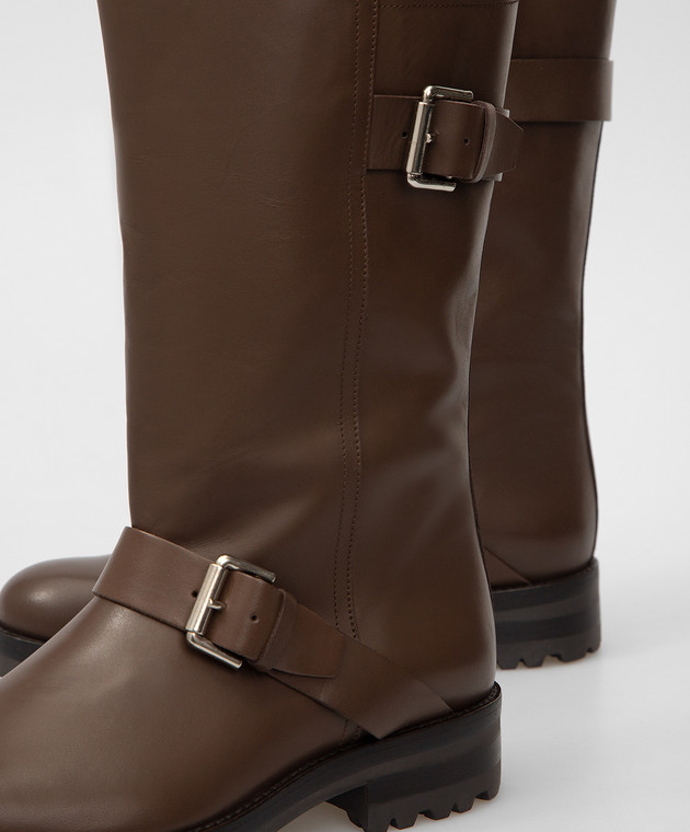 Max & Co Leather boots with straps WALKER image 5