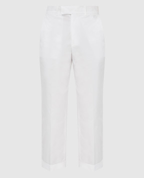Twinset Белые укороченные брюки 211TT2454