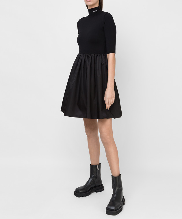 Prada Комбинированное платье 