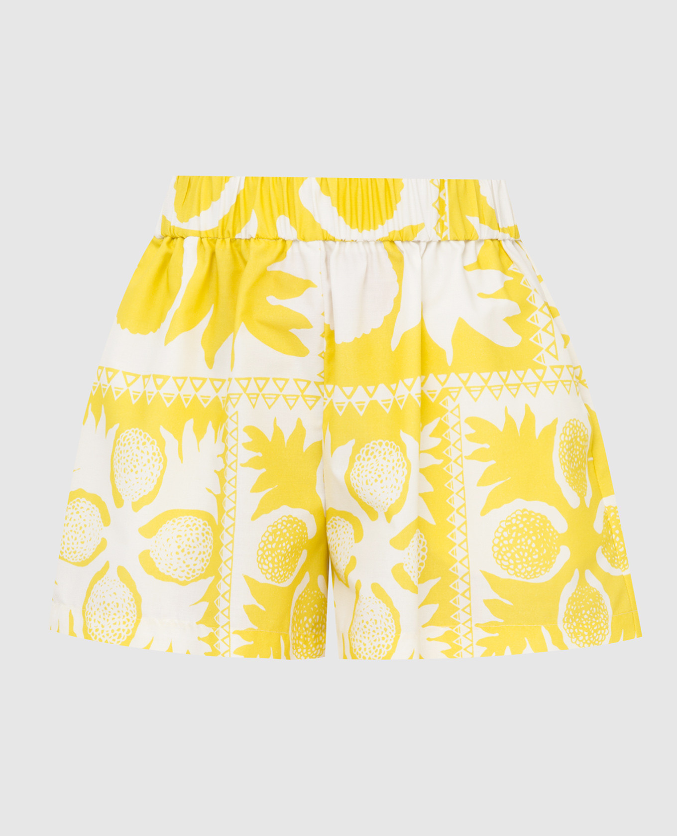 

Шорты с абстрактным принтом Red Valentino, Желтый, Шорты