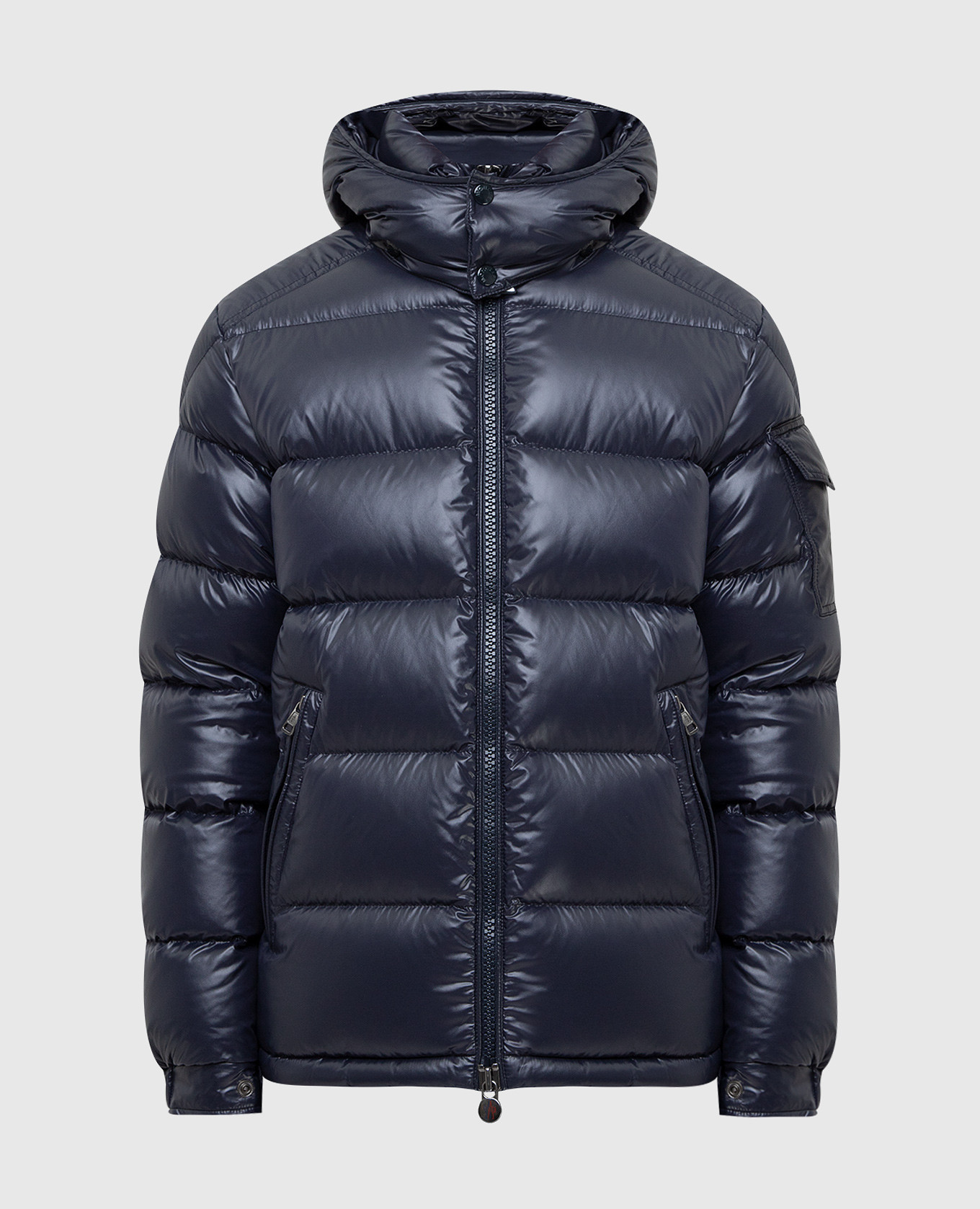 

Пуховая куртка с патчем Moncler, Тёмно-синий, Куртки