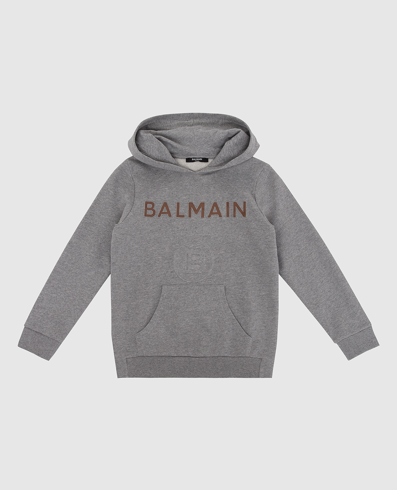 

Детское серое худи Balmain, Серый, Худи и свитшоты