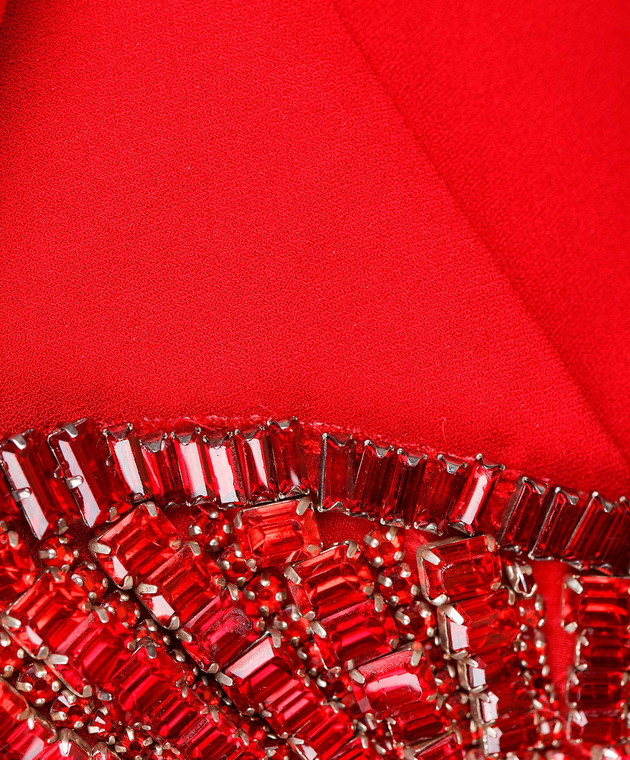 Roberto Cavalli Червона сукня зі шлейфом XPR184 зображення 5