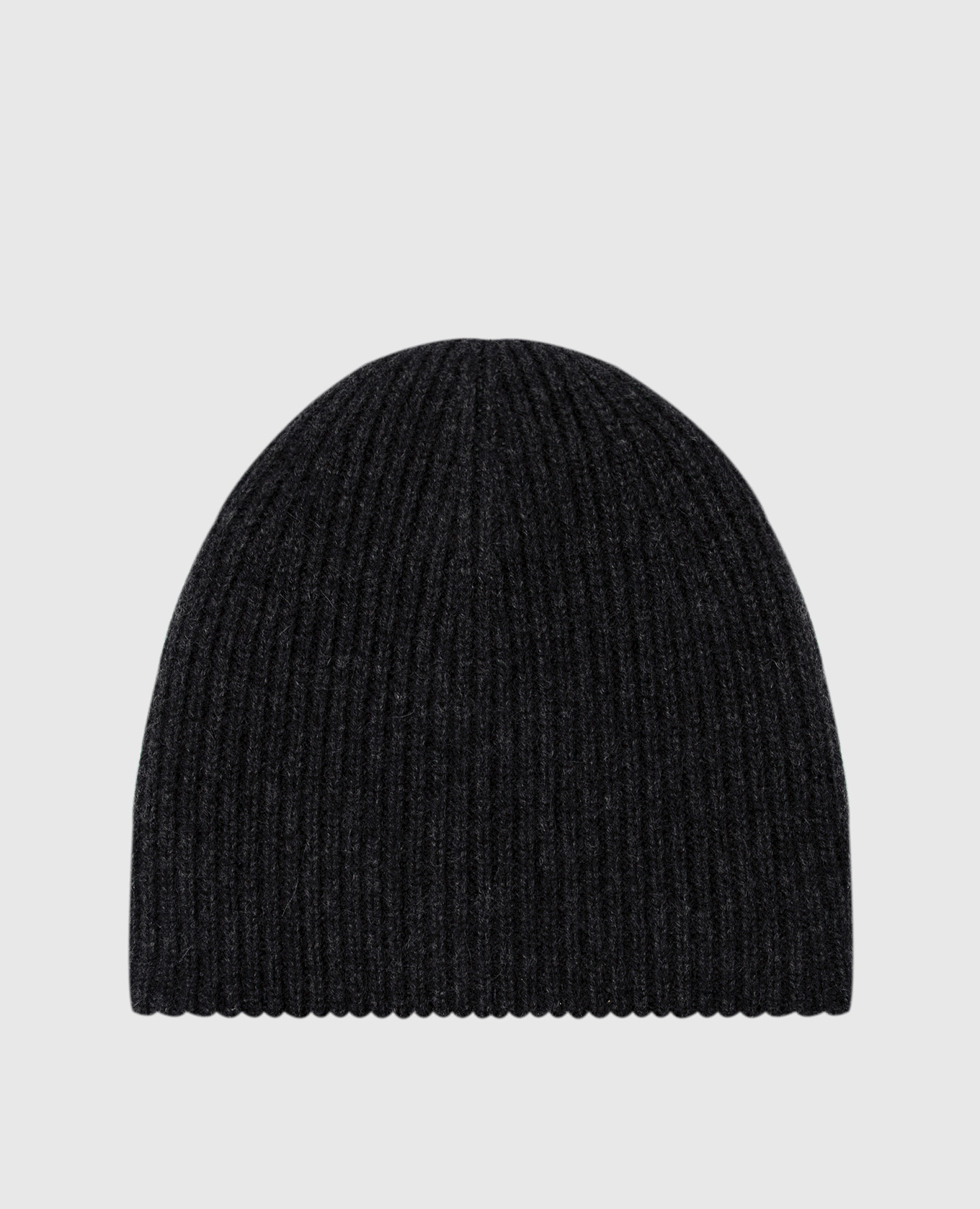 

Темно-серая шапка из кашемира, Тёмно-серый, Шапки