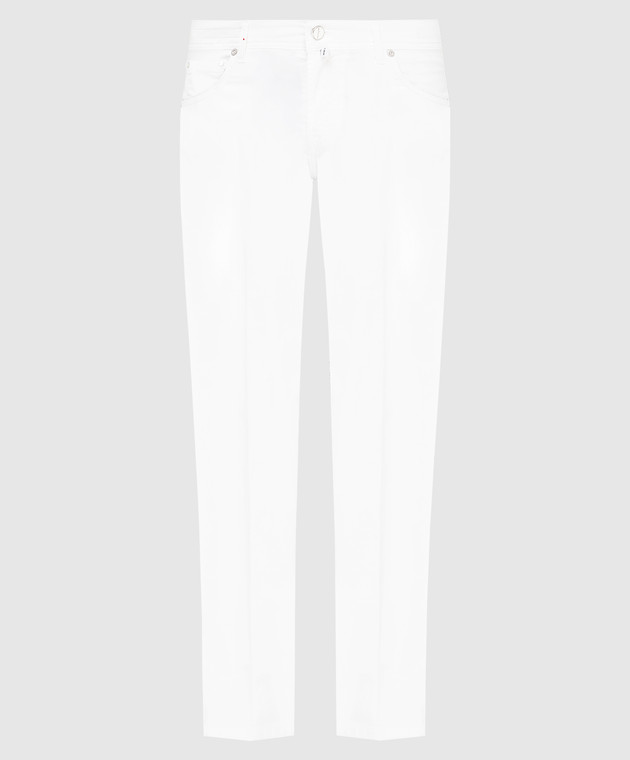 Kiton Белые джинсы UPNJSJ07T36