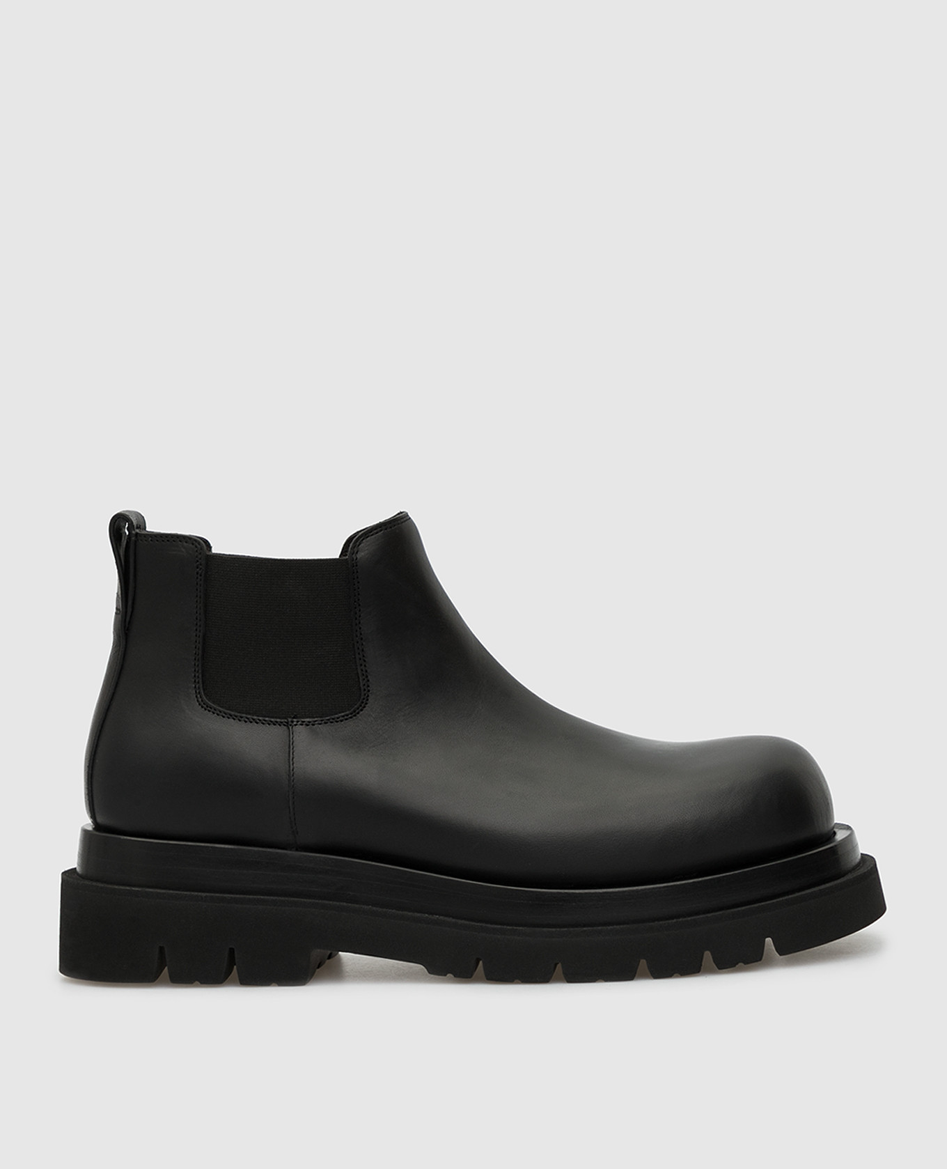 Черные кожаные ботинки Bottega Veneta