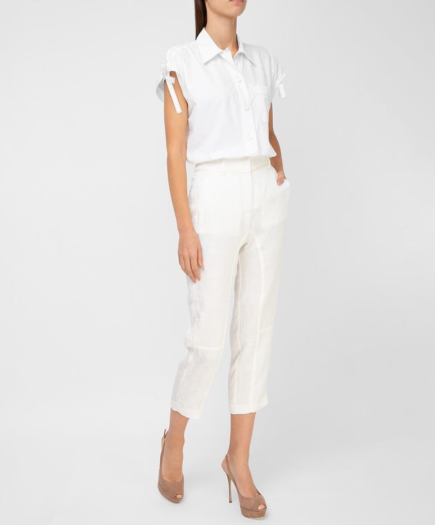 Twinset Light beige trousers PS72XD image 2