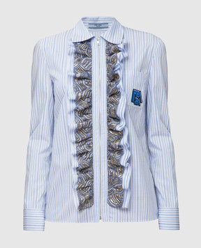 Prada Блакитна блуза P495C1TD9