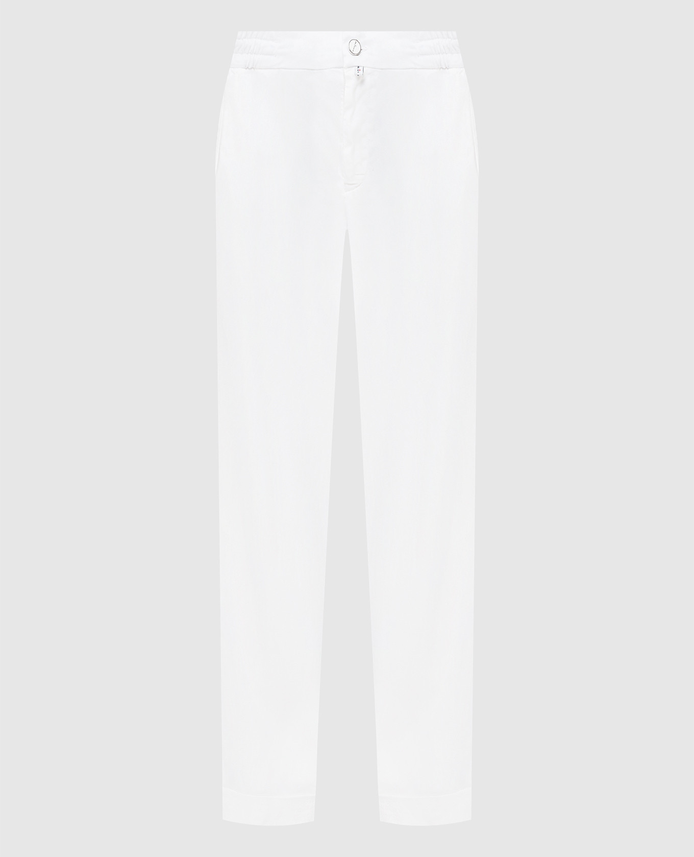 

Белые брюки Kiton, Белый, Повседневные брюки casual