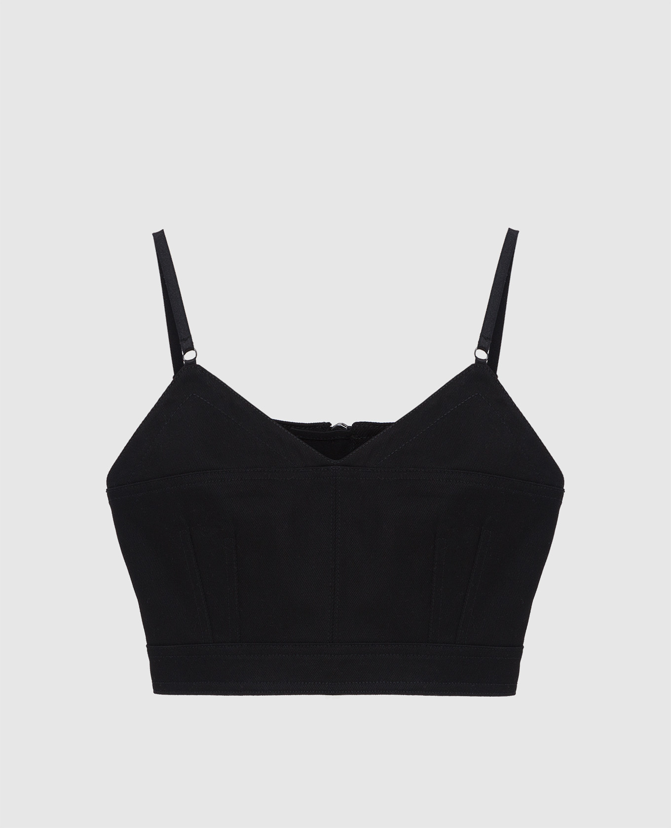 

Черный топ-бюстье Alexander Wang, Топы