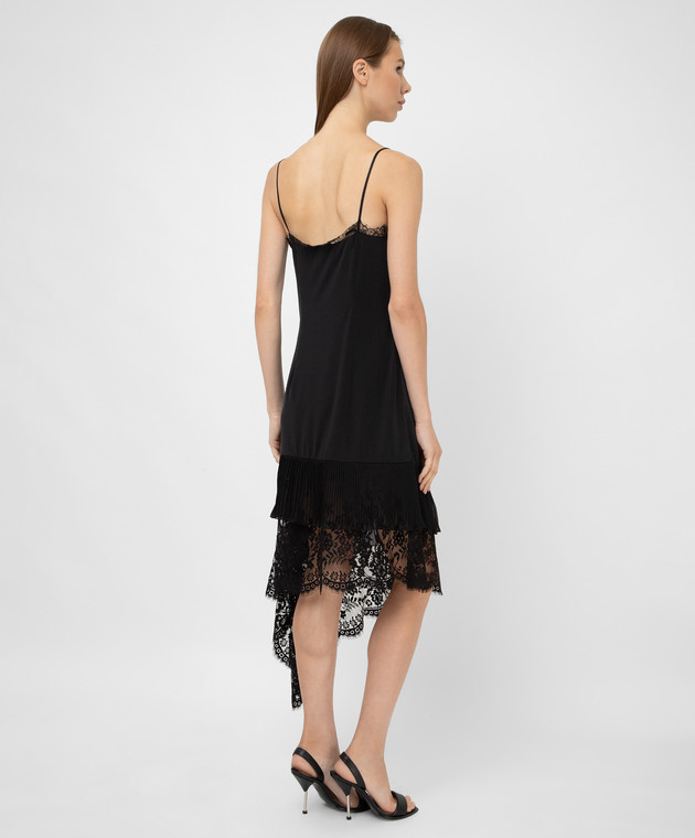 Vetements - Slip dress with lace inserts WA52DR440B - buy with