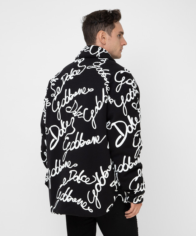 Dolce&Gabbana Куртка в принт логотипа G9VY0THU7IH изображение 4